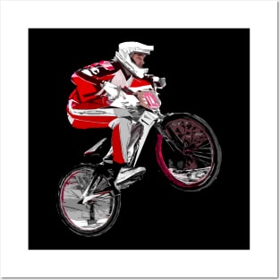 bmx racing cruiser Posters and Art